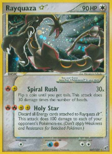 Rayquaza Star — Deoxys