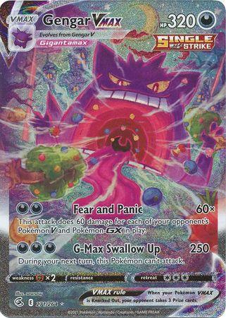 Gengar-VMAX — Golpe Fusão