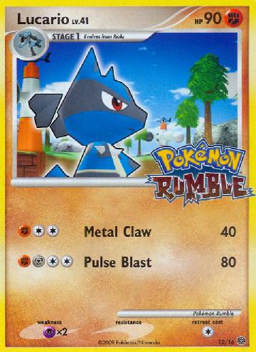 Lucario — Rumble