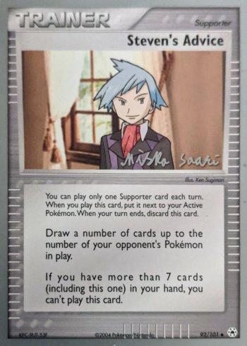Steven's Advice (20/25)