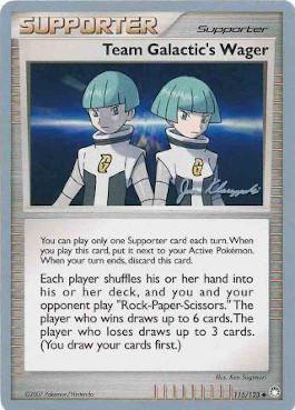 Team Galactic's Wager (18/27)