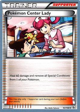 Dama do Centro Pokémon / Pokémon Center Lady (09/26)