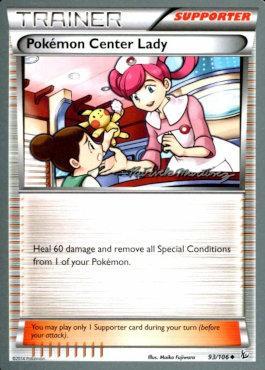Dama do Centro Pokémon / Pokémon Center Lady (12/23)