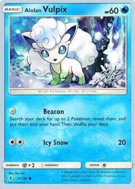 Vulpix de Alola / Alolan Vulpix (02/24)