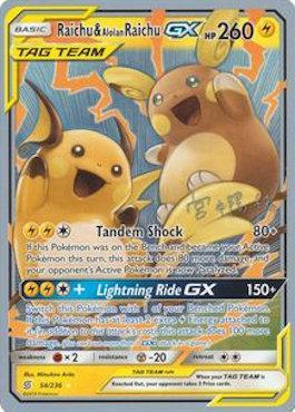 Raichu & Alolan Raichu-GX