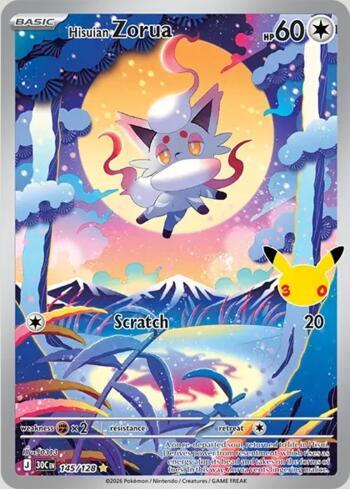 Hisuian Zorua 145 — 30th Celebration