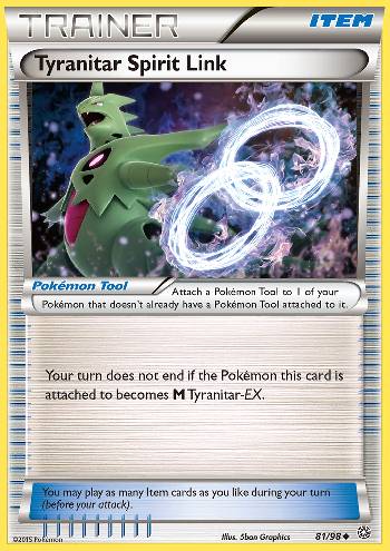 Elo Espiritual de Tyranitar / Tyranitar Spirit Link (81/98)
