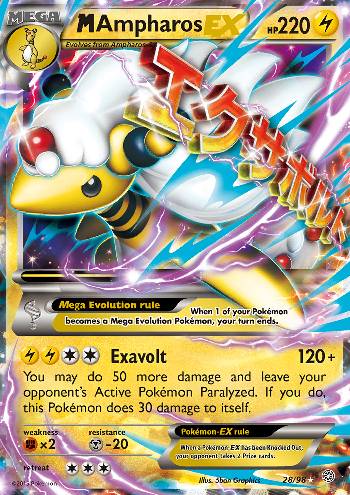 M Ampharos-EX (28/98)