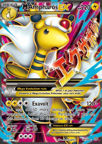 M Ampharos-EX (88/98)