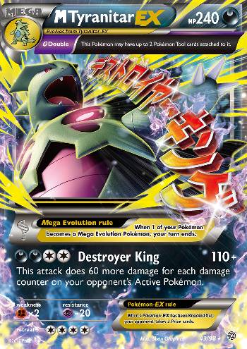 M Tyranitar-EX (43/98)