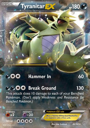 Tyranitar-EX (42/98)