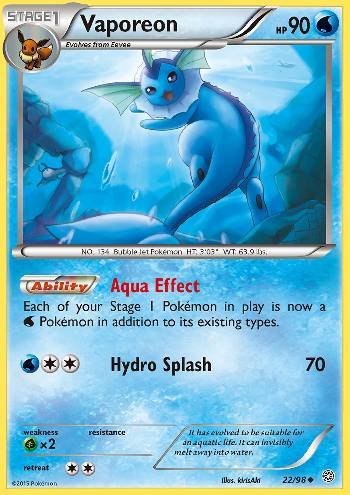 Vaporeon (22/98)