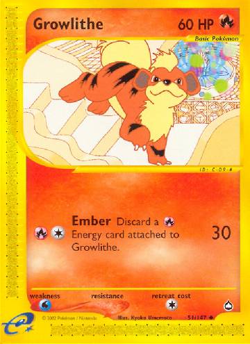 Growlithe (51/147)