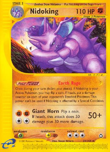 Nidoking (24/147)
