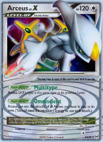 Arceus LV.X (94/99)