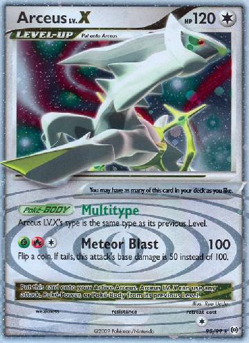Arceus LV.X (95/99)