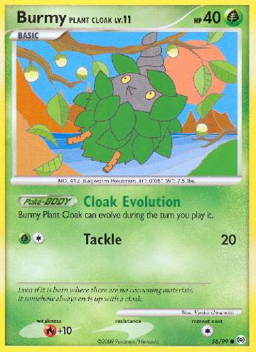 Burmy Plant Cloak (56/99)