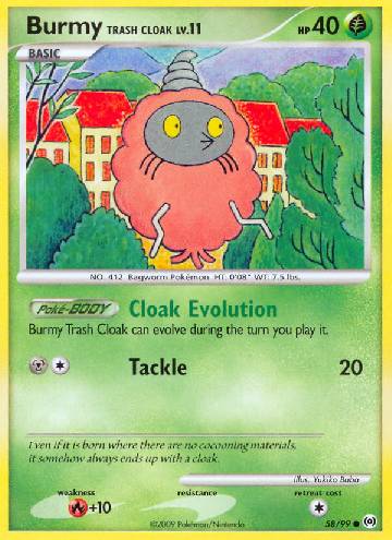 Burmy Trash Cloak (58/99)