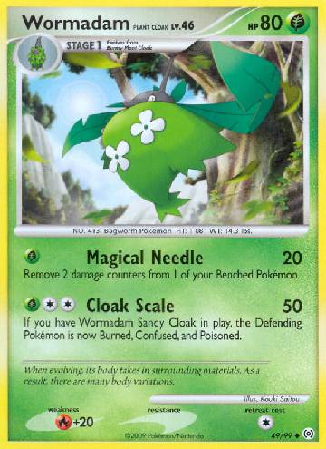 Wormadam Plant Cloak (49/99)