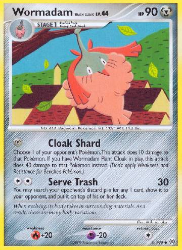Wormadam Trash Cloak (51/99)