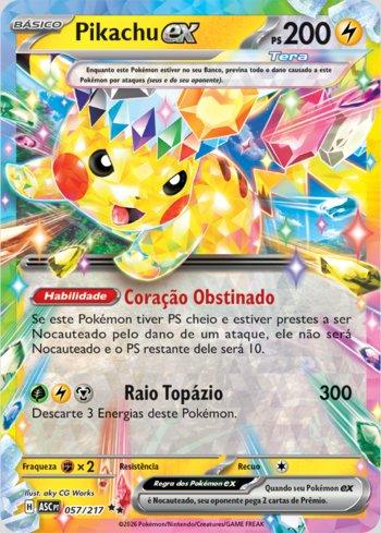 Pikachu ex (057/217)