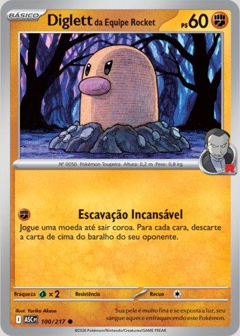 Team Rocket's Diglett (100/217)