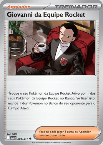 Team Rocket's Giovanni (204/217)