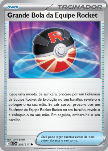 Team Rocket's Great Ball (205/217)