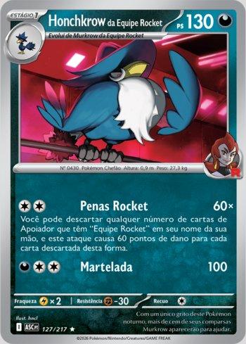 Team Rocket's Honchkrow (127/217)