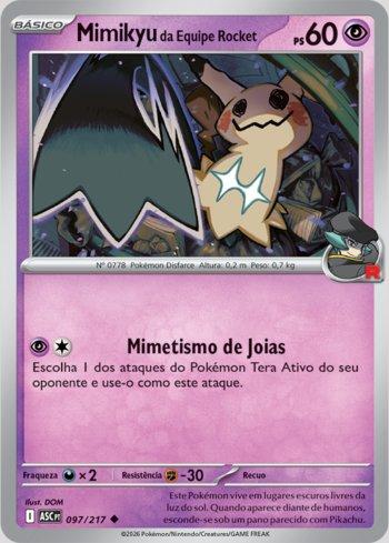 Team Rocket's Mimikyu (097/217)