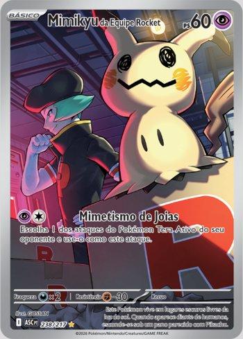 Team Rocket's Mimikyu (238/217)