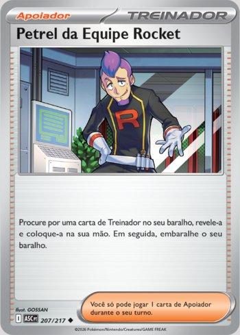 Team Rocket's Petrel (207/217)