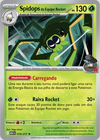 Team Rocket's Spidops (019/217)