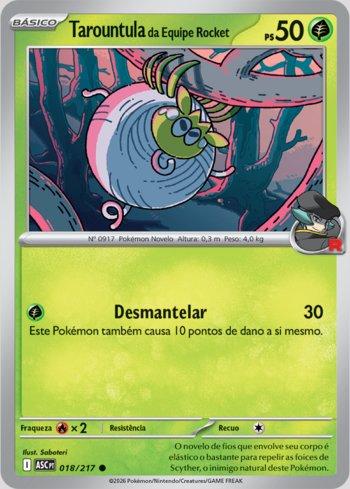 Team Rocket's Tarountula (018/217)