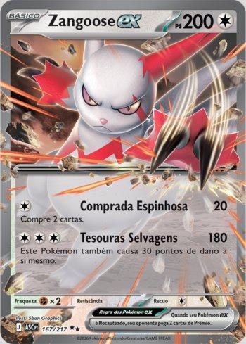 Zangoose ex (167/217)