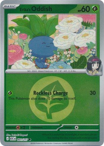 Erika's Oddish (001E/217)