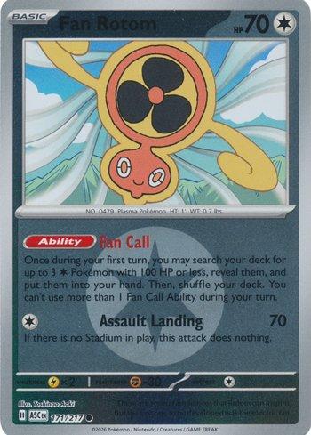 Fan Rotom (171E/217)