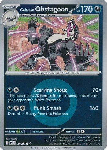 Galarian Obstagoon (132E/217)