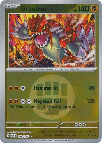 Groudon (108E/217)