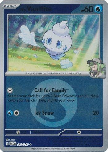 N's Vanillite (049E/217)