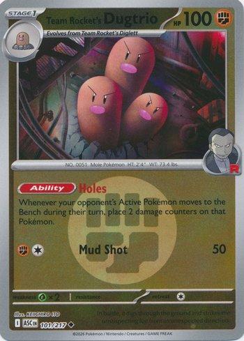 Team Rocket's Dugtrio (101E/217)
