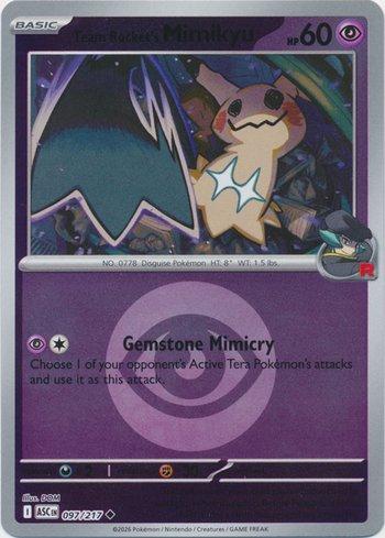 Team Rocket's Mimikyu (097E/217)