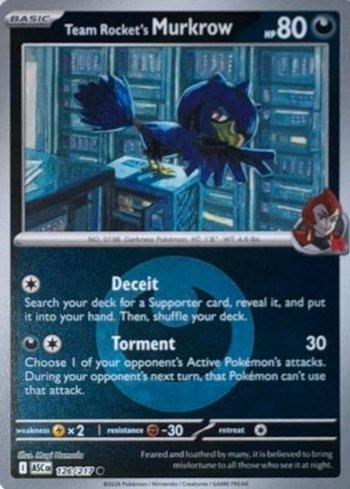 Team Rocket's Murkrow (126E/217)