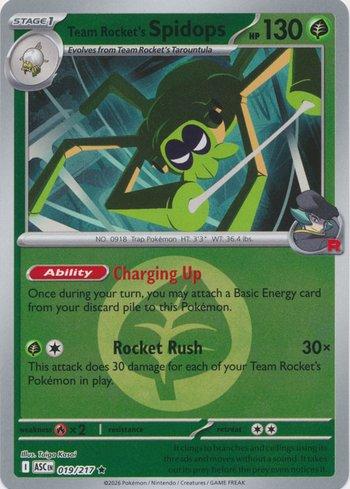 Team Rocket's Spidops (019E/217)
