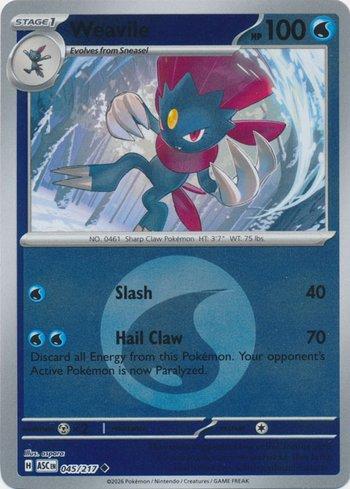 Weavile (045E/217)
