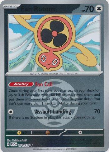 Fan Rotom (171P/217)