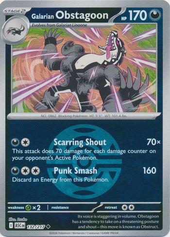Galarian Obstagoon (132P/217)