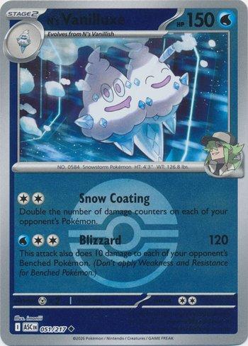 N's Vanilluxe (051P/217)
