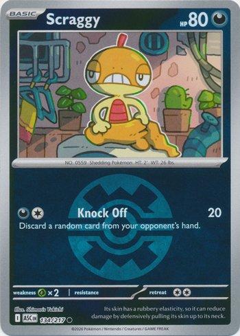 Scraggy (134P/217)