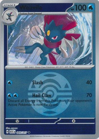 Weavile (045P/217)